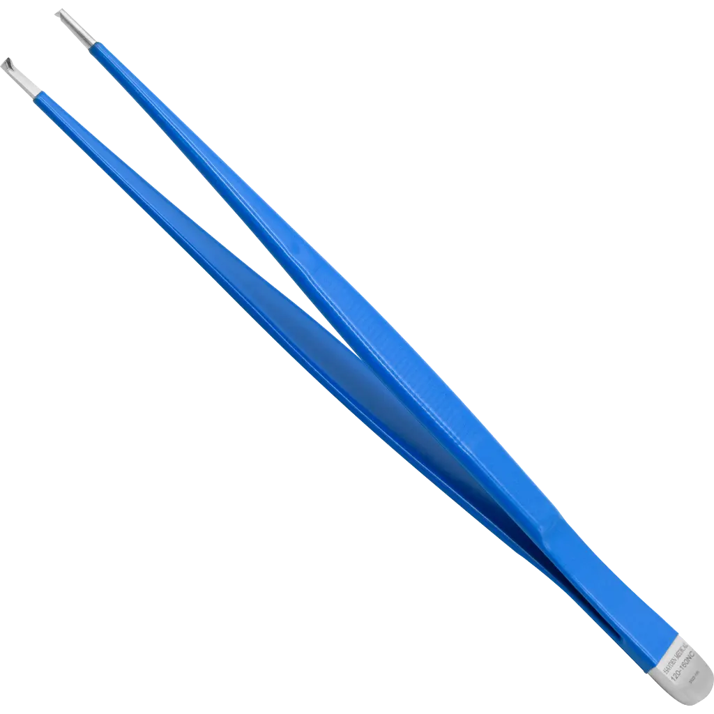 120-160NC Potts-Smith Tissue Forceps 7in (17.5cm), 1x2 teeth, NON-CONDUCTIVE, exposed at both ends, A42, DA.webp