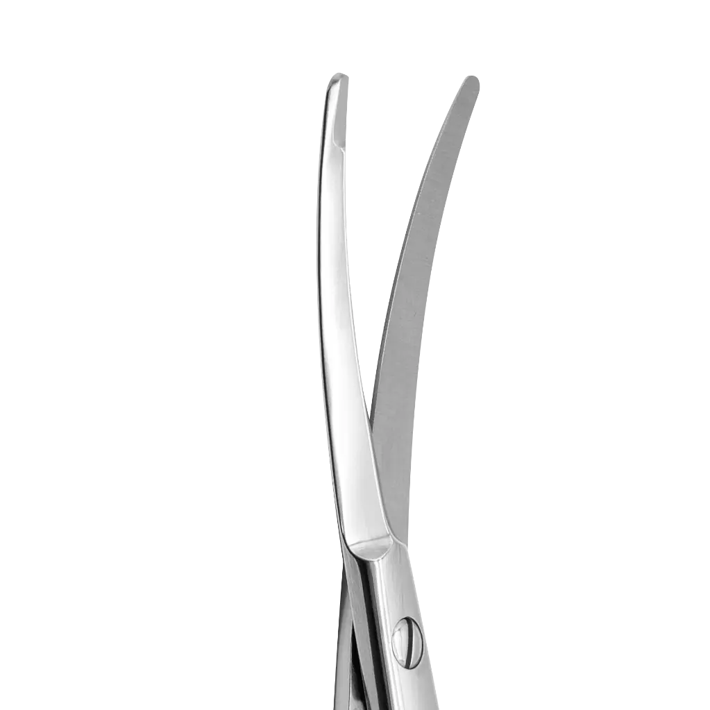 500-931SC_B Kaye Rhytidectomy Scissors 9in (22.5cm), SUPER-CUT, curved, saberback, serrated, A42, DA.webp