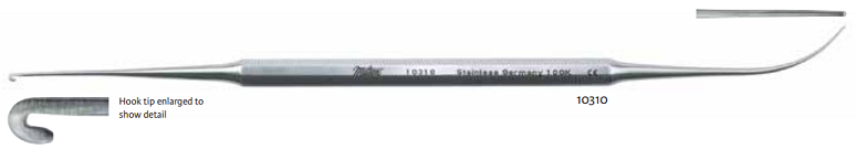 Varady Phlebectomy Hook, small hook & spatula