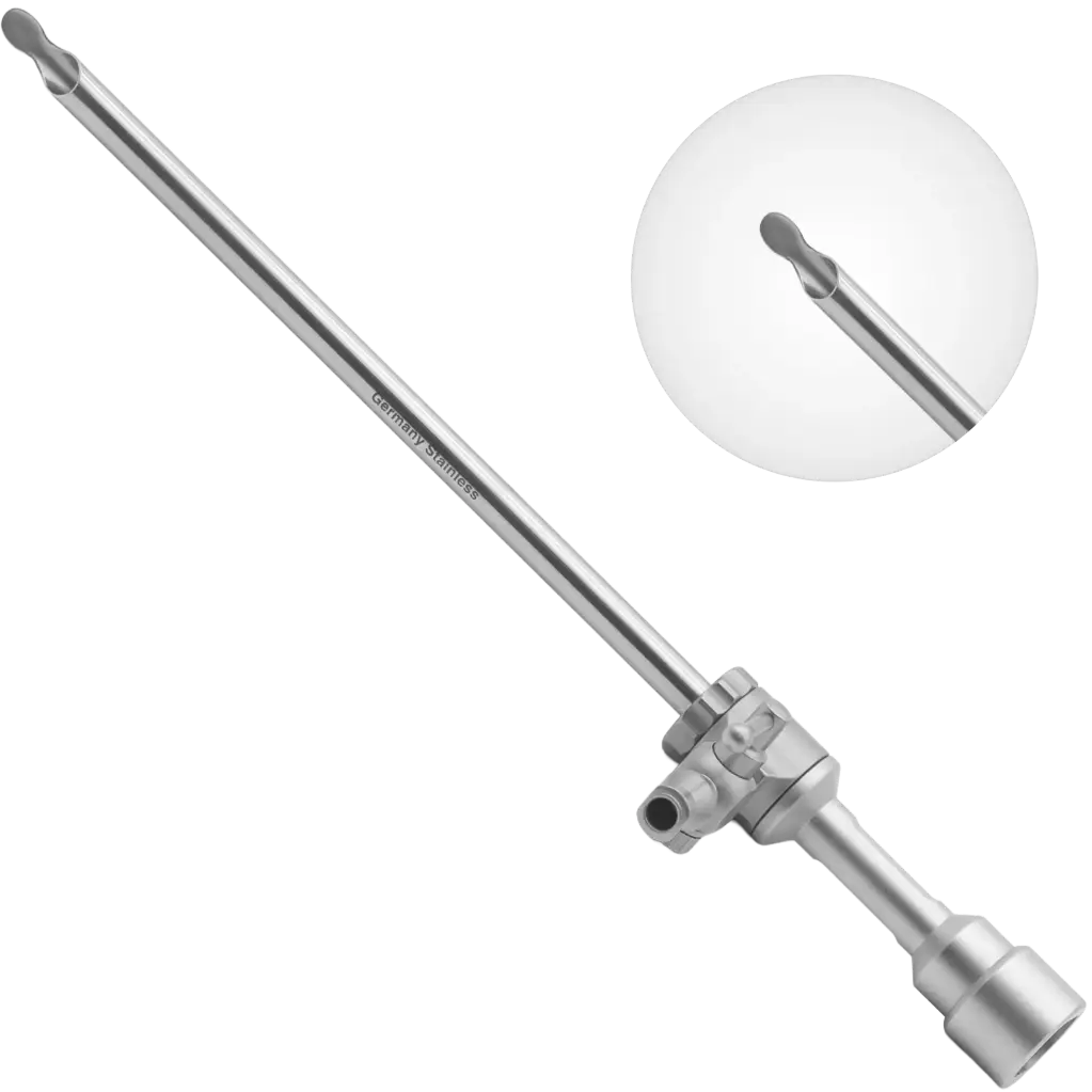 Endo-Plastic Scope Sheath with Flat Spatula Tip