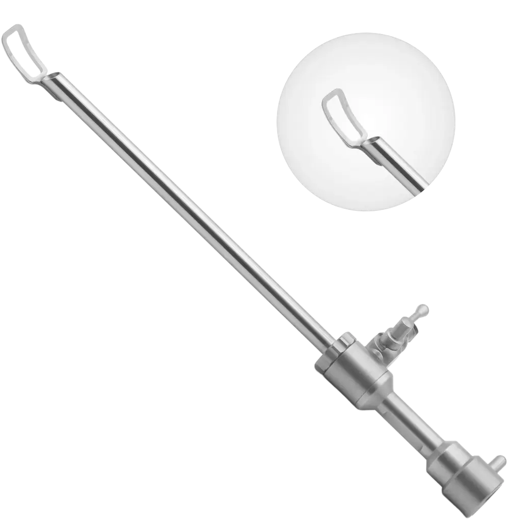 Endo-Plastic Scope Sheath with Fenestrated Tip
