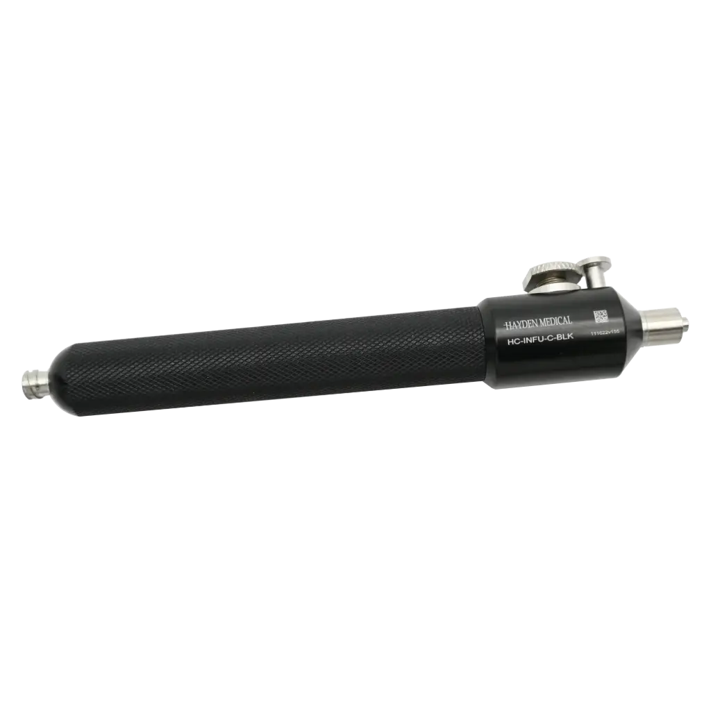 Infusion Handle with On/Off Flow Control