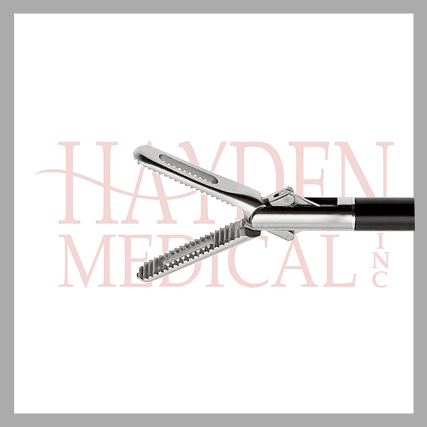 Fenestrated Grasping Slightly Flat Jaws Forceps