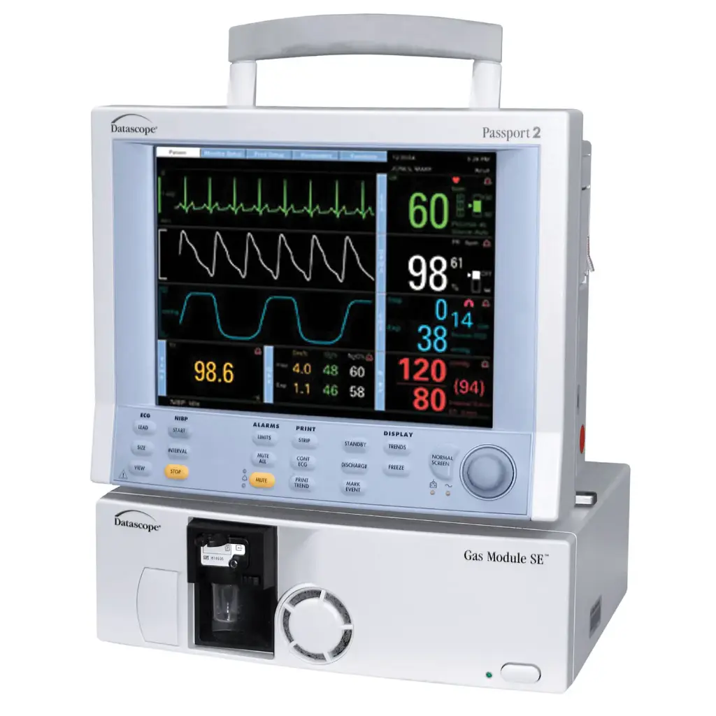 Datascope Passport II w/ 5 Agent Gas Module (Refurbished)