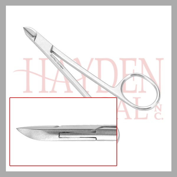Tissue & Cuticle Nipper, Ring Handles