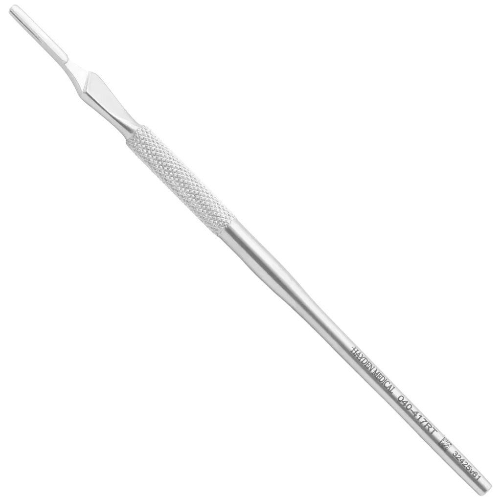 Scalpel Handle #3 Thin Siegal Round 