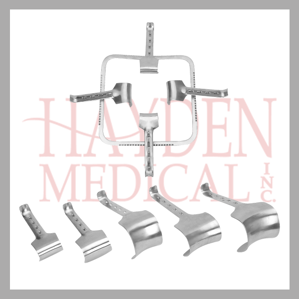 Kirschner Square Abdominal Retractor Set