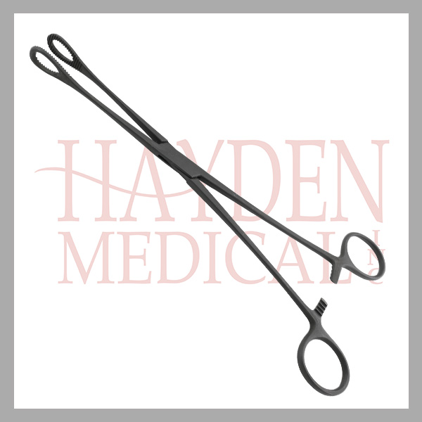 Ebonized Foerster Sponge Forceps