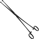 Ebonized Allis Tissue Forceps