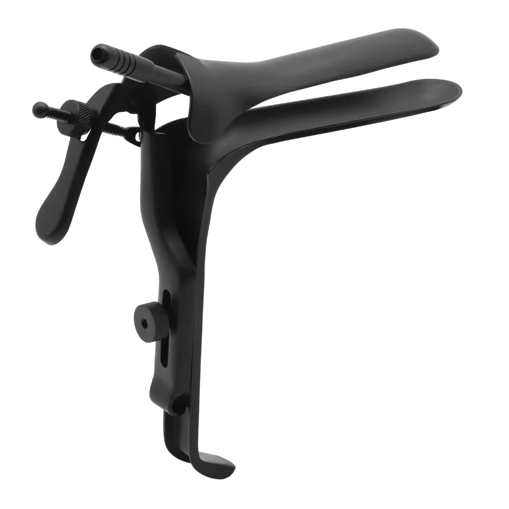 Weisman-Pederson Ebonized Speculum with Smoke Tube