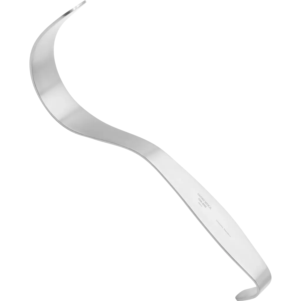 Deaver Retractor, flat handle