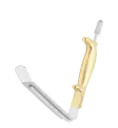 Ferriera Style Breast Retractor with Fiber-Optic