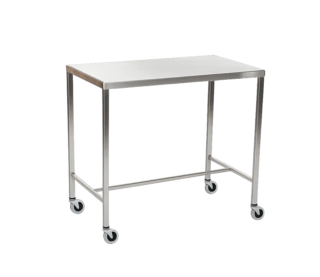 Instrument Back Table with H-Brace