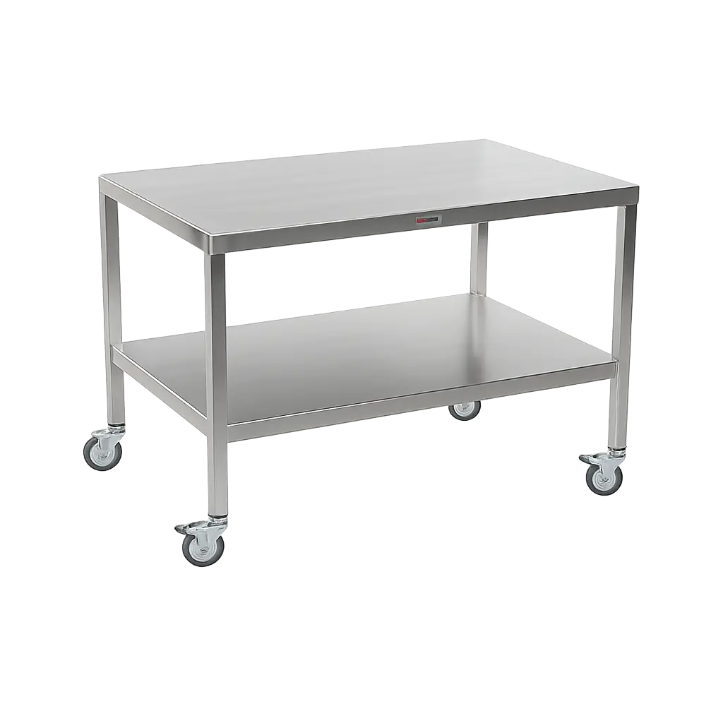 Work Table with Shelf