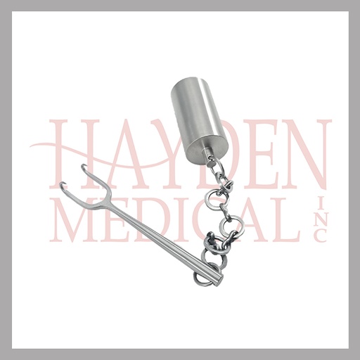 [210-772] Gruber Columella Weighted Retractor
