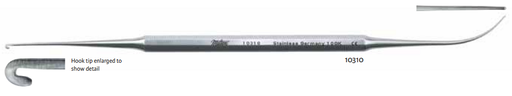 [212-099] Varady Phlebectomy Hook, small hook & spatula