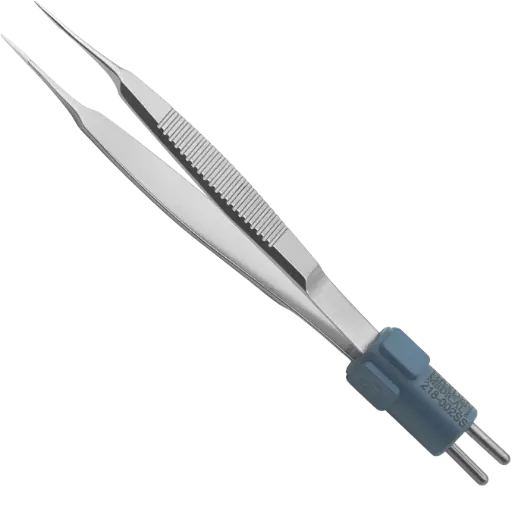 [218-002SS] Bipolar Forceps McPherson non-insulated