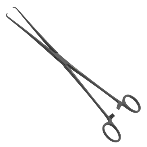 [325-070E] Braun Ebonized Uterine Tenaculum