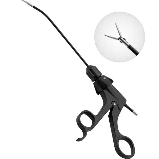Endo-Forehead Micro Grasping Forceps with Alligator Jaw