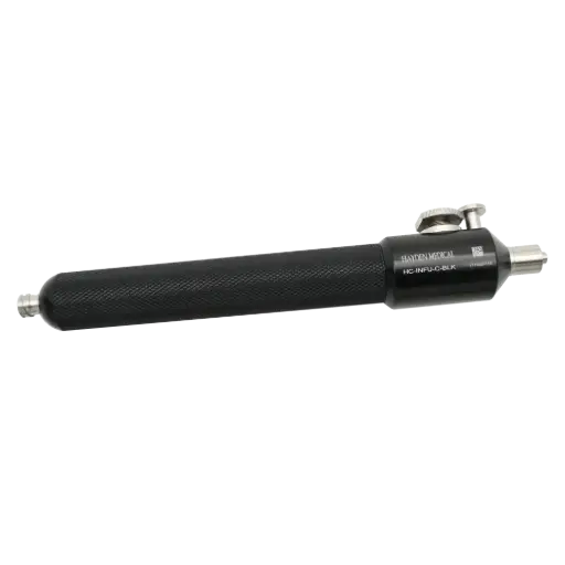 [HC-INFU-C-BLK] Infusion Handle with On/Off Flow Control