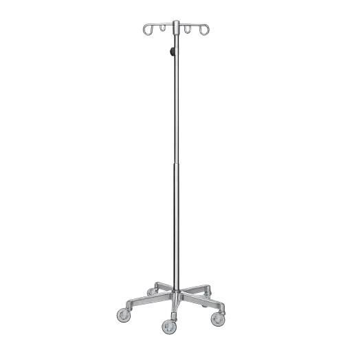 [MCM208] Aluminum Base IV Pole