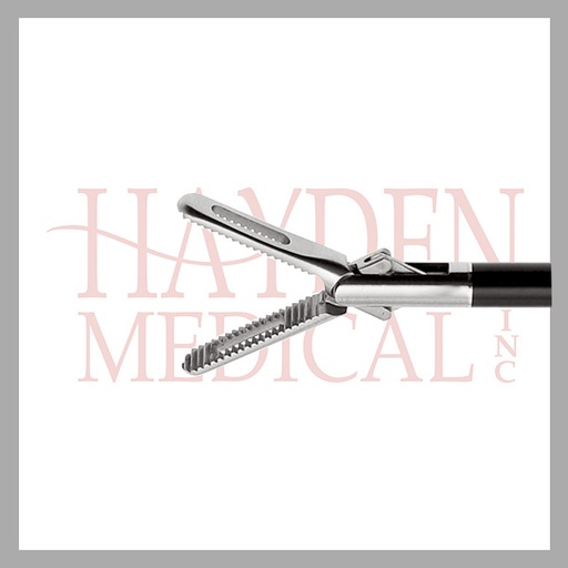 Fenestrated Grasping Slightly Flat Jaws Forceps