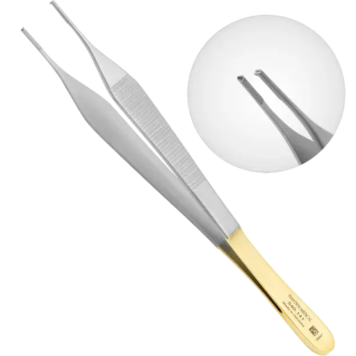 Adson Tissue Forceps with Tying Platform (TC)