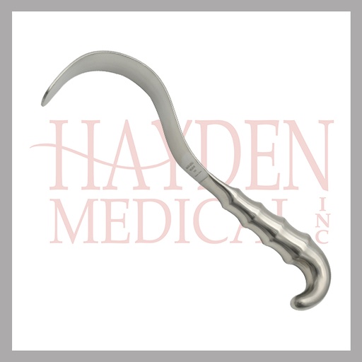 Deaver Retractor, hollow grip handle