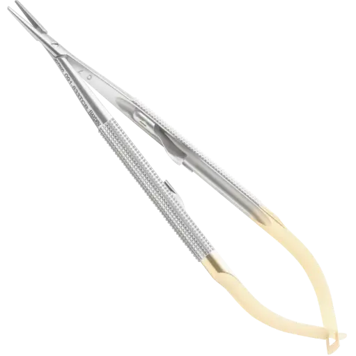 Castroviejo Round Needle Holder (TC)