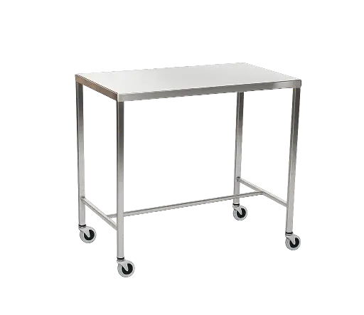 Steel Instrument Tables with H-Brace