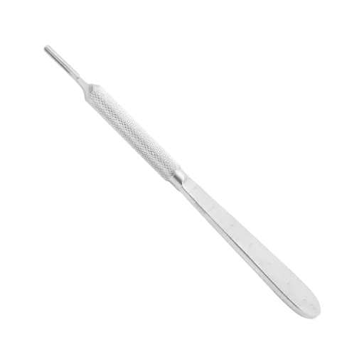 [040-417] Scalpel Handle #3 Round with Ruler