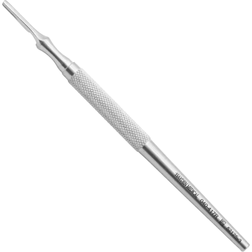 [040-417R] Scalpel Handle #3 Siegal Round