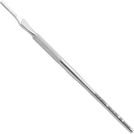 [040-417RT] Scalpel Handle #3 Thin Siegal Round 