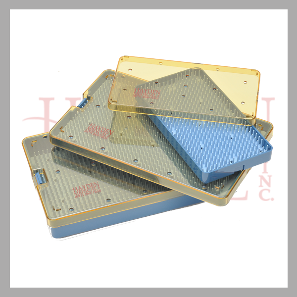 Micro Sterilization Tray w silicone finger mat 030-105