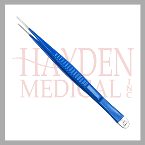 DeBakey Atraumatic Tissue Forceps, 2.0mm wide tips, 9-1_2_ (24cm), NON-CONDUCTIVE, exposed at both ends 120-524NC