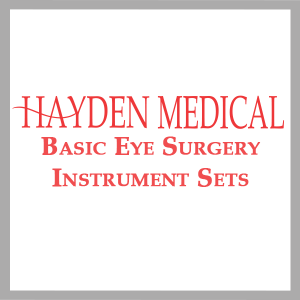 Basic Eye Surgery Instrument Sets