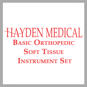 Basic Orthopedic Soft Tissue Instrument Set