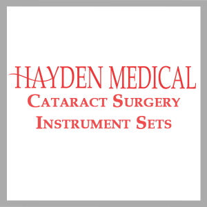 Cataract Surgery Instrument Sets
