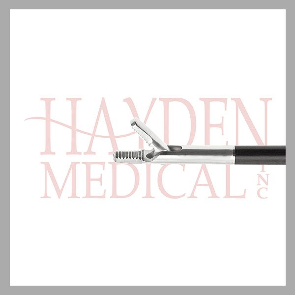 HE13-1347 Laparoscopic Needleholder 5mm, cross serrated 10mm long jaws