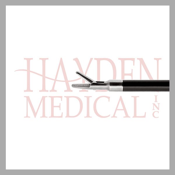 HE13-1348 Laparoscopic Needleholder 5mm, cross serrated 3mm wide jaws