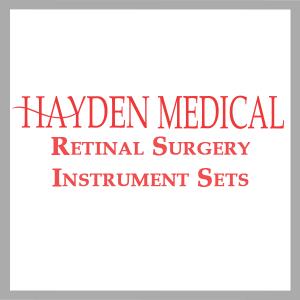 Retinal Surgery Instrument Sets