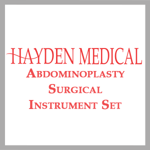 Abdominoplasty Surgical Instrument Set