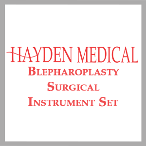 Blepharoplasty Surgical Instrument Set