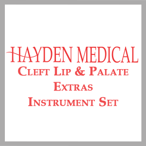 Cleft Lip & Palate Extras Instrument Set