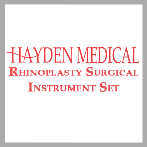 Rhinoplasty Surgical Instrument Set