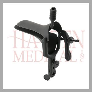 315-302E-Graves-Speculum-w-smoke-tube-Medium-4-x-1-12-Ebonized-for-Laser