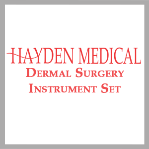 Dermatology Surgical Instrument Sets