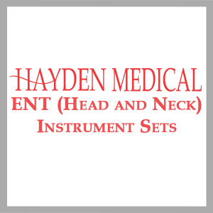 ENT (Head and Neck) Surgical Instrument Sets