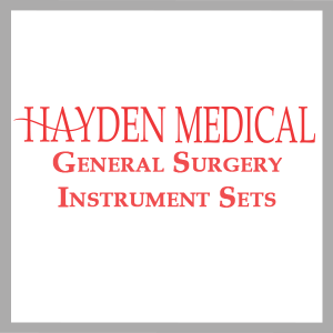 General Surgery Surgical Instrument Sets