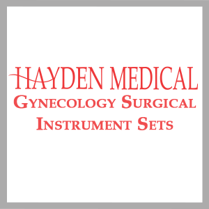 Gynecology Surgical Instrument Sets